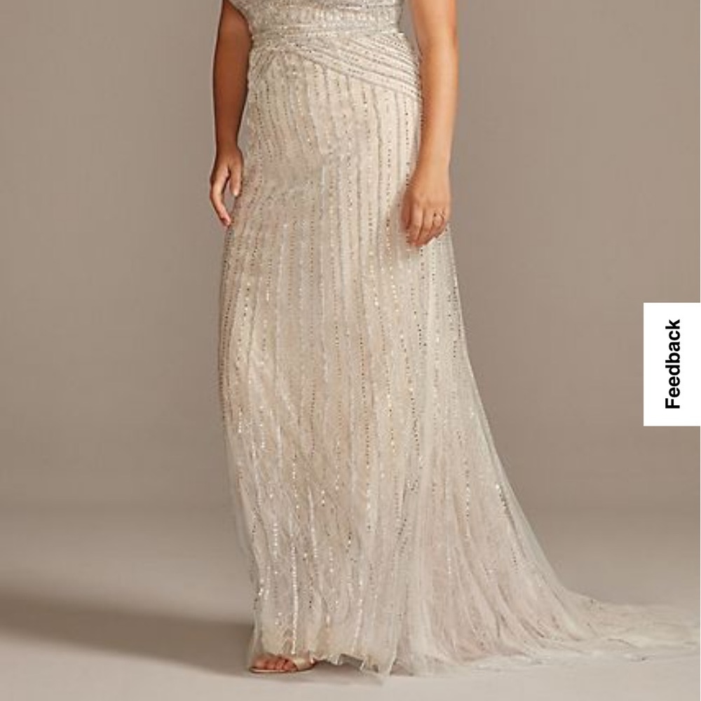 David bridal wedding gown